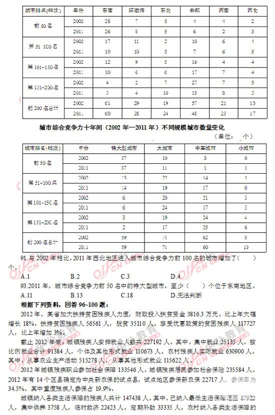 广东公务员考试行测